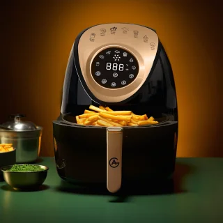 AG5200 Airfryer Zwart 4L Compact