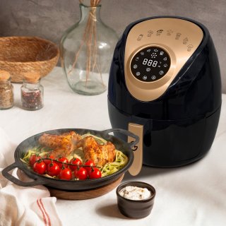 AG5200 Airfryer Zwart 4L Compact