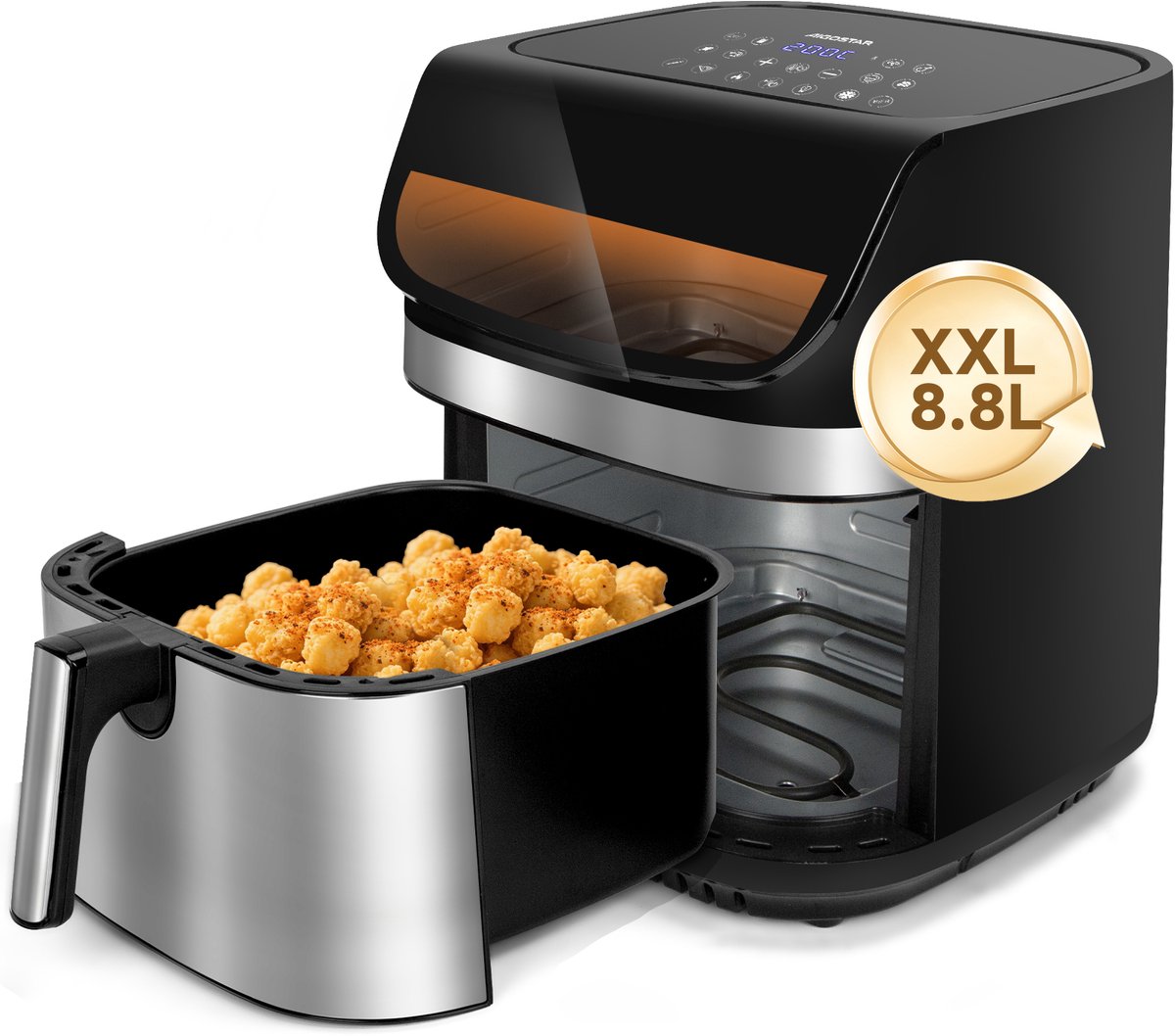 De Aigostar 303QI OmniCook XXL Airfryer 8,8L in één oogopslag