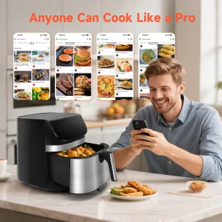 Aigostar 303QI OmniCook XXL Airfryer 8,8L