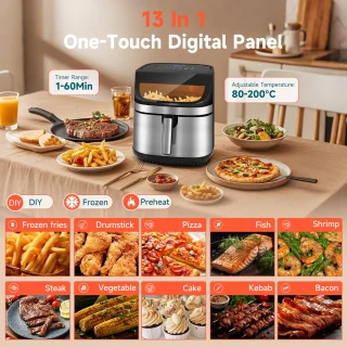 Aigostar 303QI OmniCook XXL Airfryer 8,8L