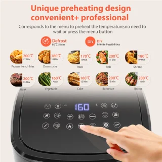 Aigostar 30AX1 Balloon 6,5L Airfryer