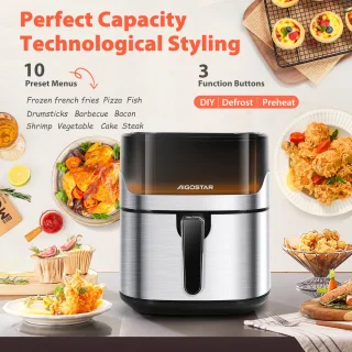 Aigostar 30AX1 Balloon 6,5L Airfryer