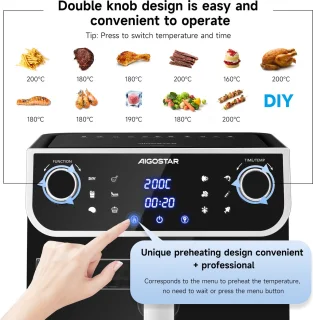 Aigostar 30I0T Joy - Airfryer