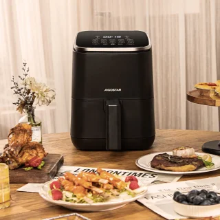 Aigostar 30J4W Dot Airfryer 2L Zwart