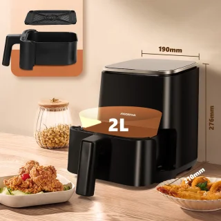 Aigostar 30J4W Dot Airfryer 2L Zwart