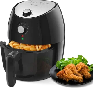 Aigostar Hayden Pro 30IBO heteluchtfriteuse zwart