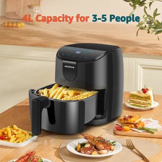 Aigostar HaydenX Airfryer 4L Zwart