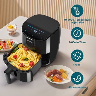 Aigostar HaydenX Airfryer 4L Zwart