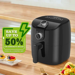 Aigostar Heteluchtfriteuse 4L 1500W Zwart