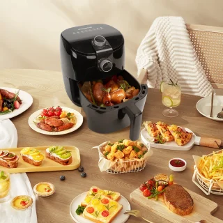 Aigostar Heteluchtfriteuse 4L 1500W Zwart