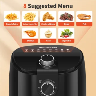Aigostar Heteluchtfriteuse 4L 1500W Zwart