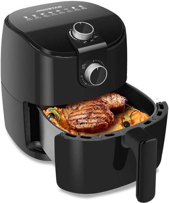 Compacte en praktische 4L airfryer voor dagelijks gebruik