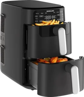 Aimason 10L XXL airfryer met dubbele laag