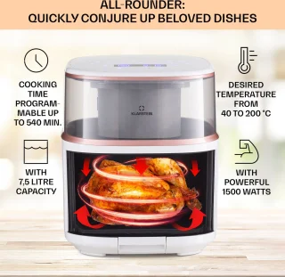 Air Bloom heteluchtfriteuse 7,5L 1500W