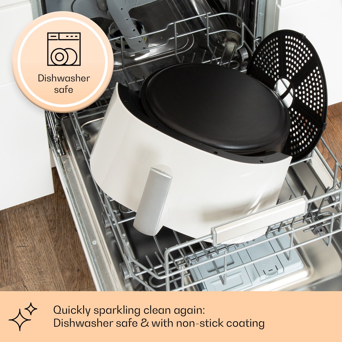 Wat vinden we goed aan de Air Bloom Heteluchtfriteuse 7,5L 1500W