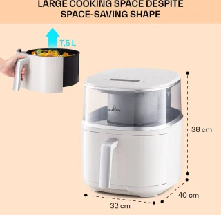 Air Bloom Heteluchtfriteuse 7,5L 1500W