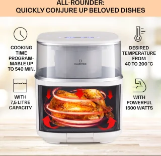 Air Bloom Heteluchtfriteuse 7,5L 1500W