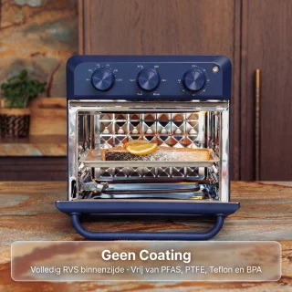 Wat vinden we goed aan de Air Fryer Oven 100 Blue