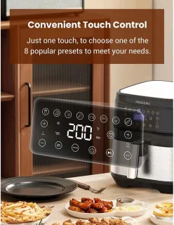 Air Fryer Oven 5.5L 1700W Zwart