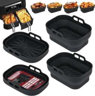 Air Fryer siliconen pot 4 stuks