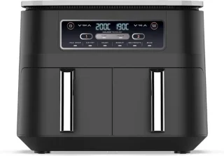 Airfryer 2-laden Heteluchtfriteuse 7,6L