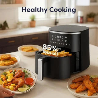 Airfryer 5 L Digitale Touchbediening