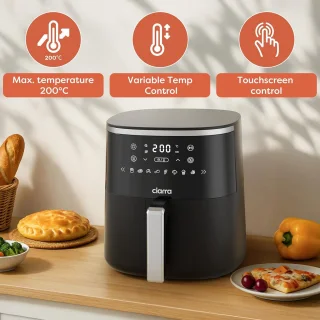 Airfryer 5 L Digitale Touchbediening