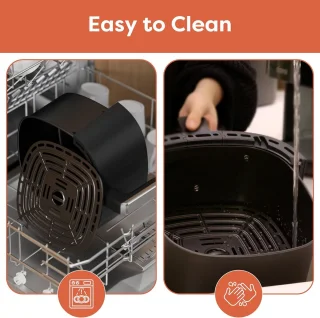 Airfryer 5 L Digitale Touchbediening