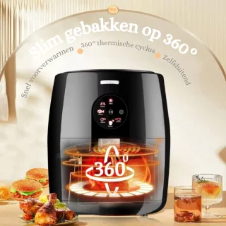 Airfryer 5,5L Touchscreen 1500W