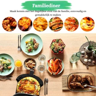 Airfryer 5,5L Touchscreen 1500W