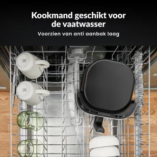 Airfryer 5.5L Touchscreen 1500W Zwart
