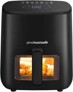 Airfryer 5L Compact Heteluchtfriteuse Zwart