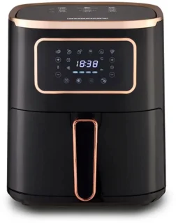 Airfryer 5L zwart/koper