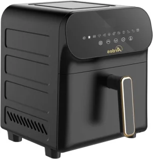 Airfryer 6 liter digitaal zwart