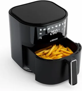 Airfryer 6L Luchtfriteuse Zwart