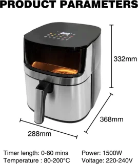 Airfryer 8L Visueel