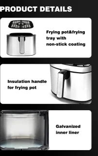 Airfryer 8L Visueel