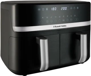 Airfryer 9 liter Dual Zone zwart