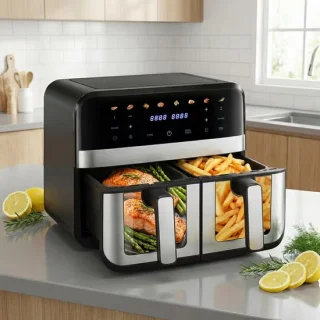 Dubbele airfryer: twee zones, dubbel gemak?