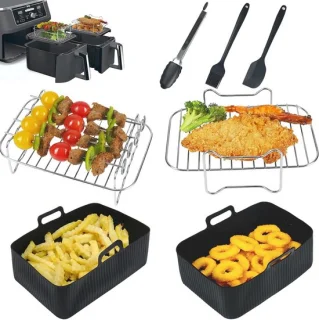 Airfryer accessoires voor 2 manden
