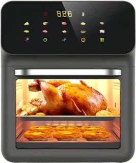 Airfryer broodroosteroven zwart