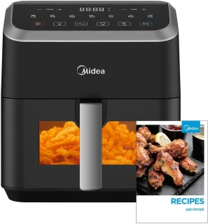 Airfryer Digitale Heteluchtfriteuse 5L Zwart 1600W