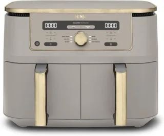 Airfryer dubbele bak 9,5L heteluchtfriteuse