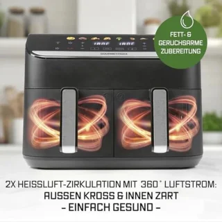Airfryer Dubbele Kamer 9L