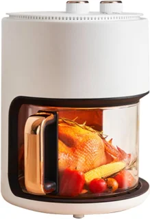 Airfryer Glas 5L Wit