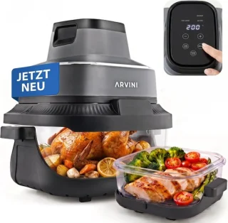 Airfryer grafietgrijs