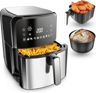 Airfryer - Hete Lucht Friteuse 5.5L Zwart