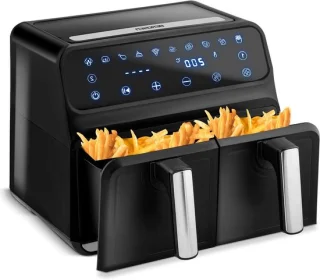 Airfryer hete lucht oven zwart