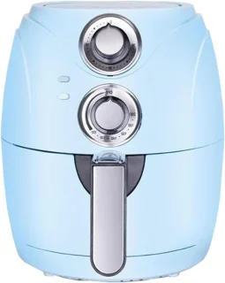 Airfryer hetelucht friteuse 25 liter blauw